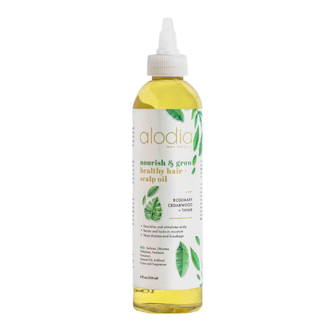 Alodia Nourish & Grow Healthy Hair and Scalp Oil 8 oz - Product Junkie DC