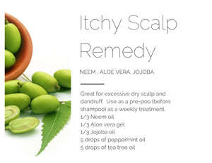 Itchy Scalp Remedy - DIY Oil Bar 4oz - Product Junkie DC