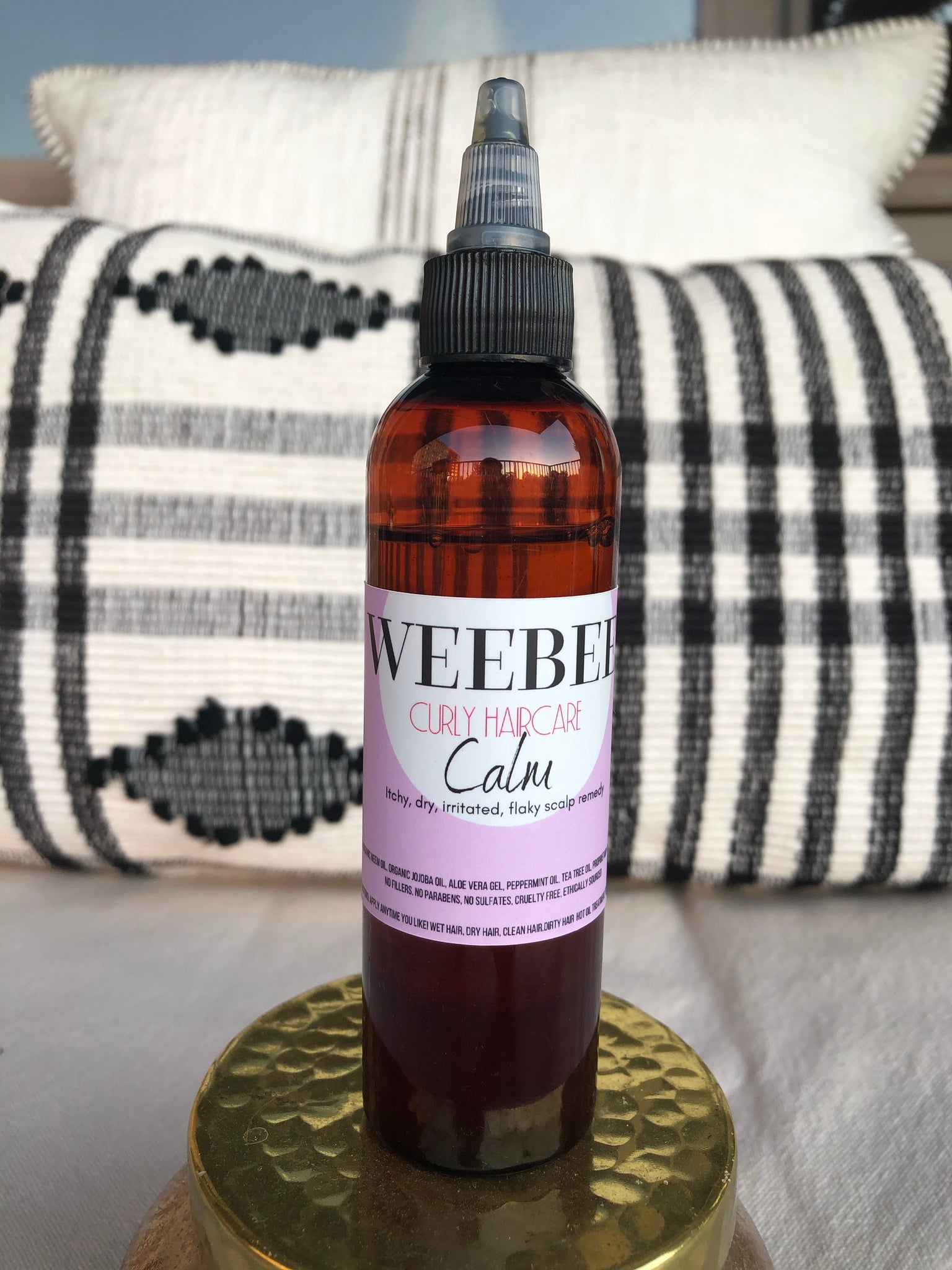 WEEBEE Calm 4 oz with FREE SCALP Massager Included