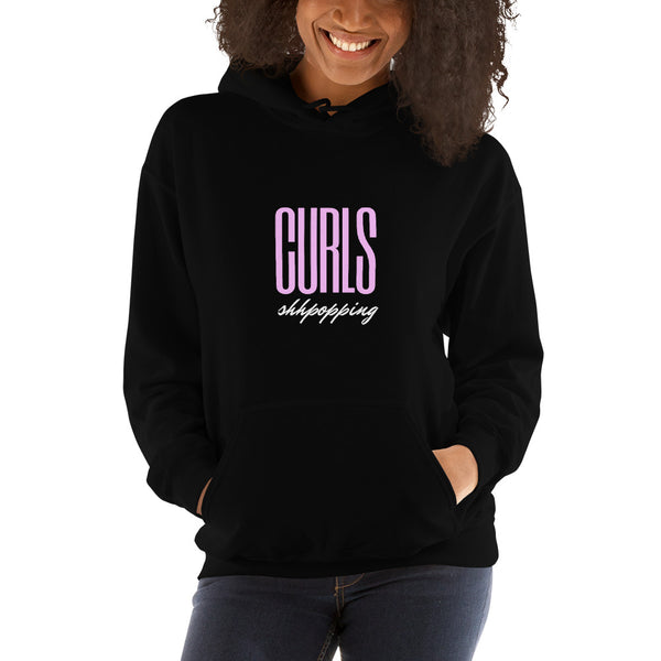 Unisex Curls Shhpopping Hoodie - Product Junkie DC